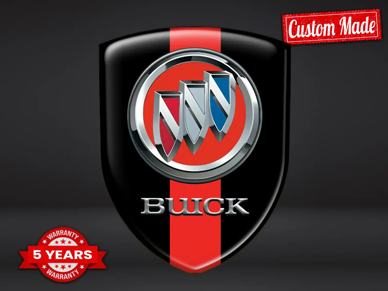 Buick Autoaufkleber Universal Stern Minimalistisch